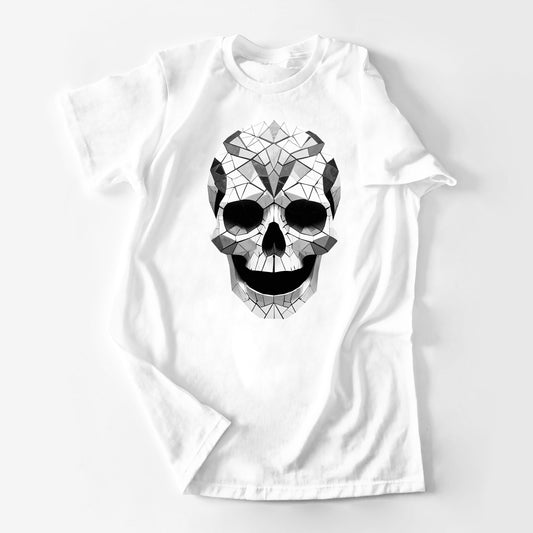 MOSAIC SKULL WHITE TEE