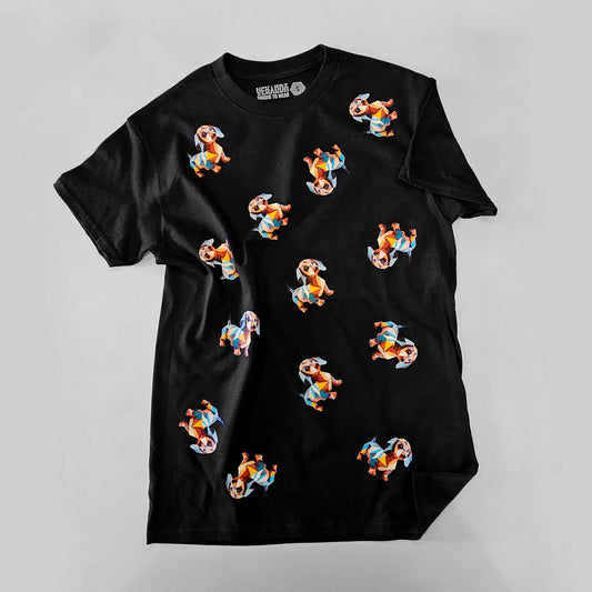 3D MINI DACHSHUND TEE