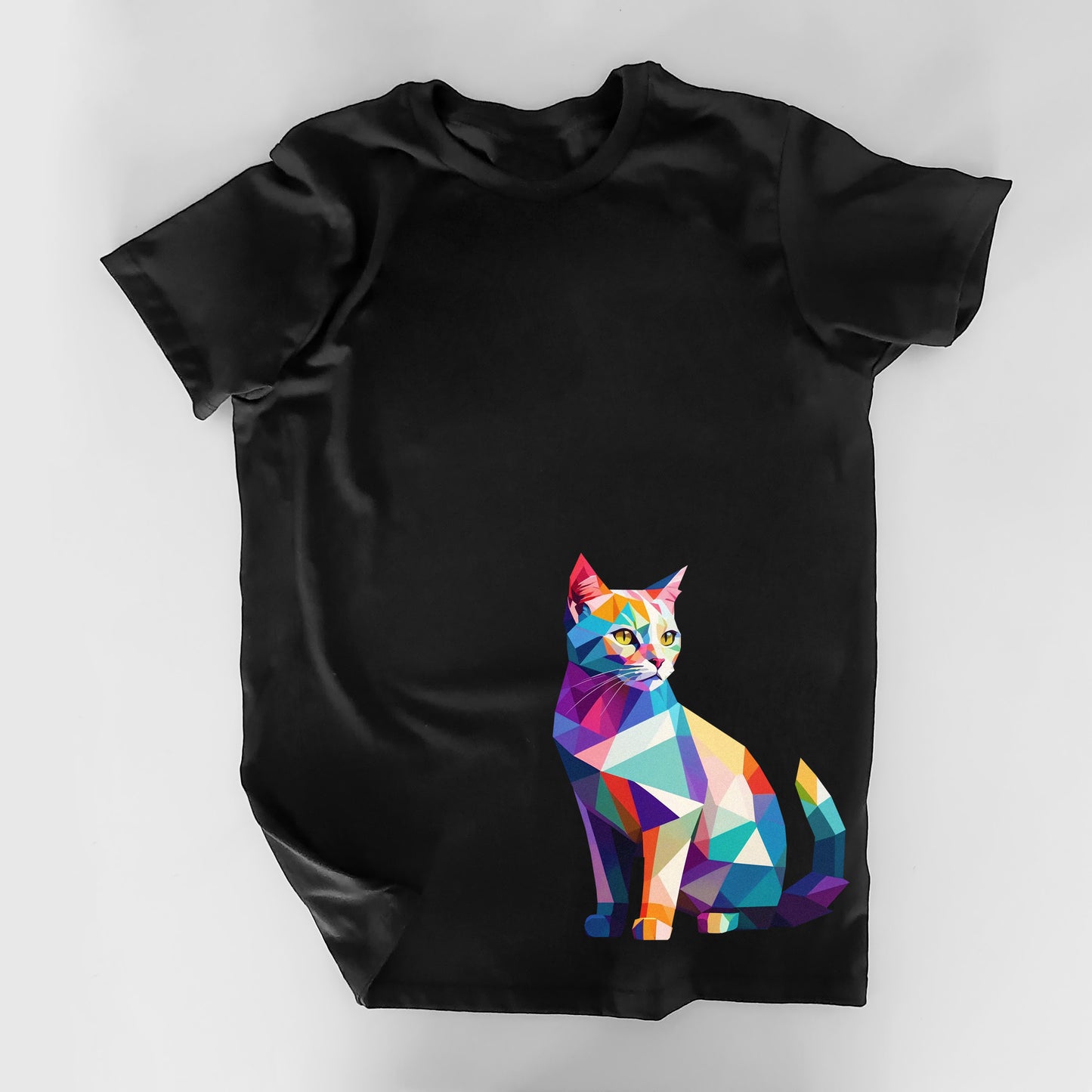 KITTY BLACK TEE